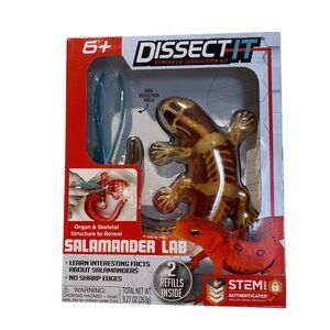 Dissect-It Salamander Lab Synthetic Dissection Kit Interactive Simulation Stemd
